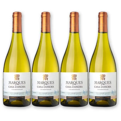 Marques Casa Concha Marques Casa Concha Chard. 4 flessen
