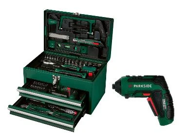 PARKSIDE® Gereedschapskoffer met accu-schroevendraaier