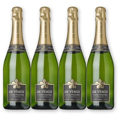  De Vergy Cuvée Prestige 4 flessen