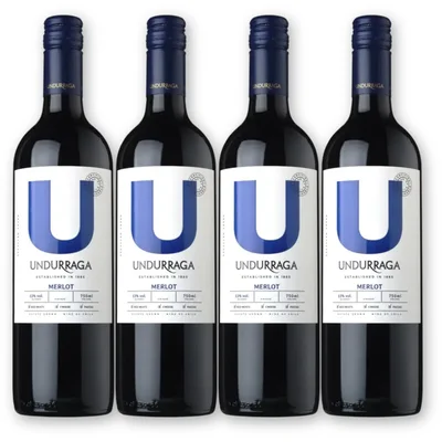 Undurraga Undurraga Merlot 4 flessen