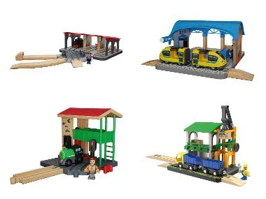 lupilu® Houten treinset uitbreiding