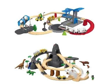 LUPILU® Houten treinset