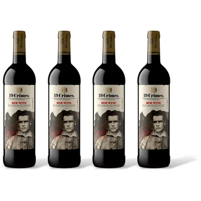 19 Crimes 19 Crimes Red blend 4 flessen