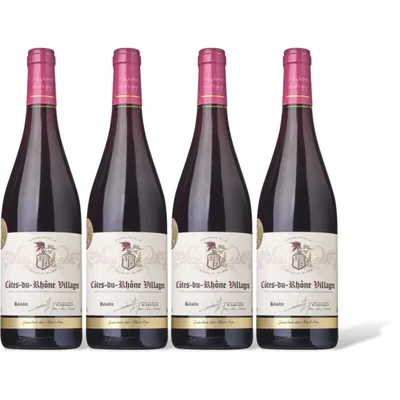 AH Excellent Côtes du Rhône Vill. 4 flessen