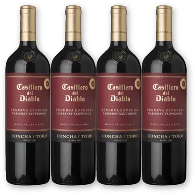 Casillero del Diablo Casillero Reserva Esp. Cab. 4 flessen