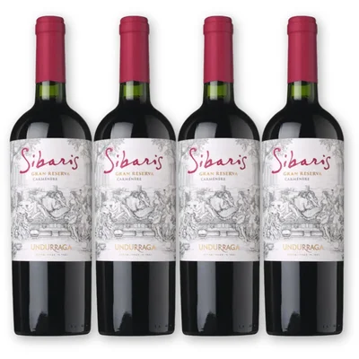 Sibaris Sibaris Carmenère GR 4 flessen