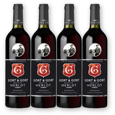Gort & Gort Gort & Gort Merlot 4 flessen