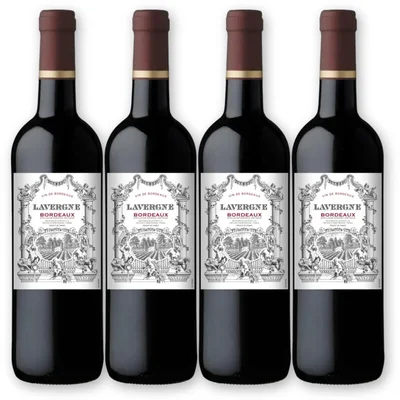 Château Lavergne Château Lavergne Bordeaux 4 flessen