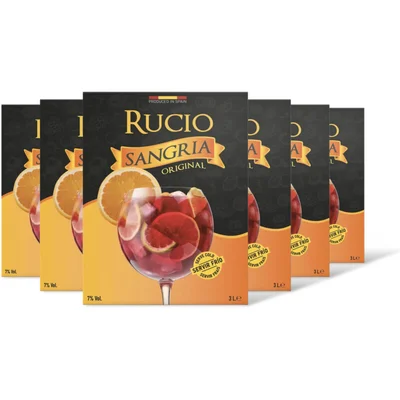 Rucio Sangria Bag in Box 6-pack