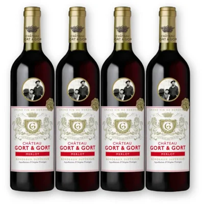 Gort & Gort Gort & Gort Bordeaux 4 flessen