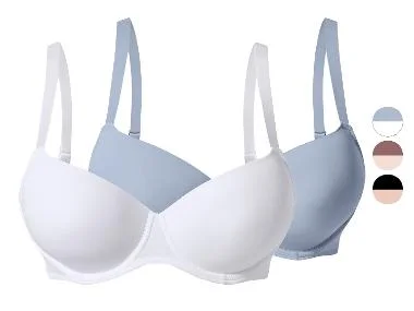 esmara® Set van 2 dames beugel-bh's