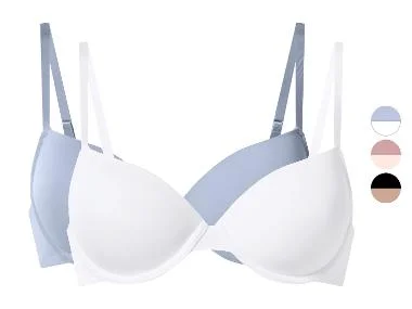 esmara® Set van 2 dames beugel-bh's