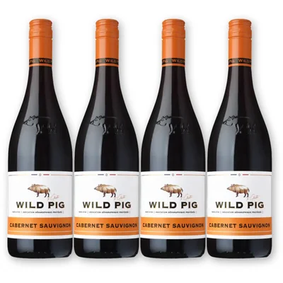 Wild Pig Wild Pig Cabernet sauv. 4 flessen