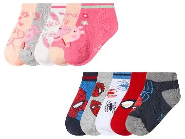 5 Paar kinder sokken