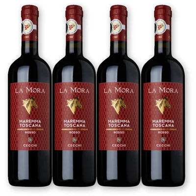 Cecchi Cecchi La Mora Maremma 4 flessen