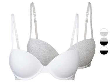 esmara® 2 dames beugel BH's