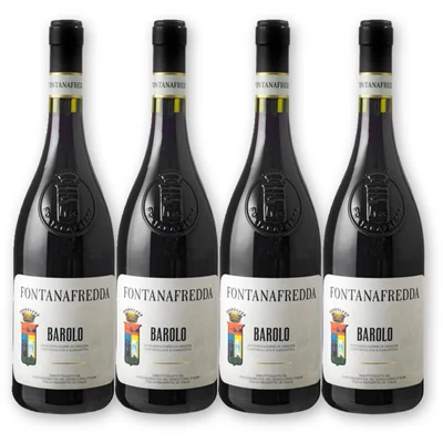 Fontanafredda Fontanafredda Barolo 4 flessen