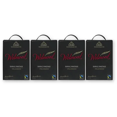 Welmoed Welmoed Shiraz Pinotage 4 flessen