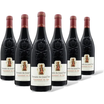 Domaine grand Tinel Domaine G. Tinel Châteauneuf 6 flessen