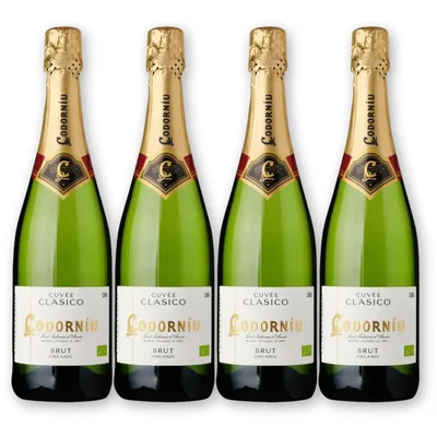 Codorníu Codorníu Clasico Cava Brut 4 flessen