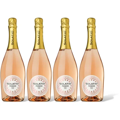 Solatio Prosecco Rosé Spumante 4 flessen