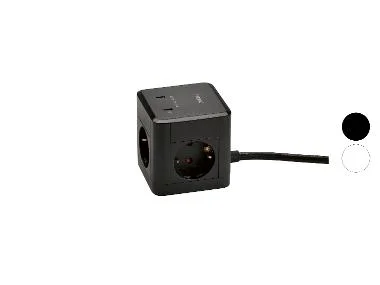 TRONIC® Stekkerdoos met USB-aansluitingen