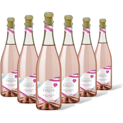 Tardia Tardia Sweet Rosé Sparkling 6 flessen