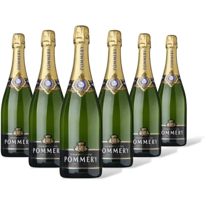 Pommery Pommery Champagne Noir Brut 6 flessen