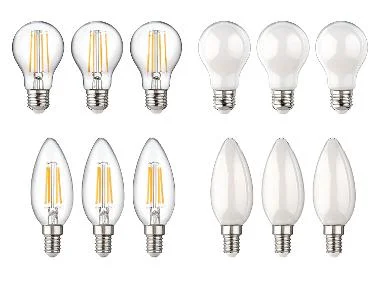 LIVARNO® Set van 3 LED-filamentlampen
