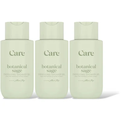 Care Botanical sage shower gel 3-pack