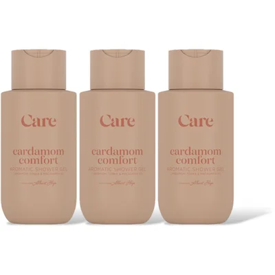 Care Cardamom comfort shower gel 3-pack