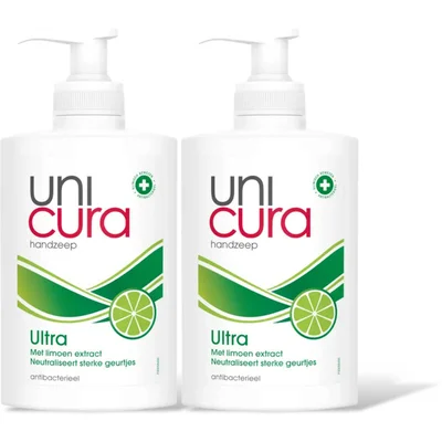 Unicura Ultra antibacterieel handzeep 2-pack