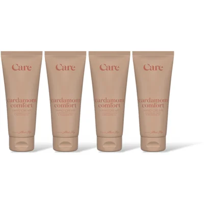 Care Cardamom comfort hand cream 4-pack