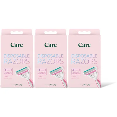 Care Disposable razors 3-pack