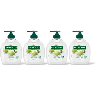 Palmolive Naturals olijf handzeep 4-pack