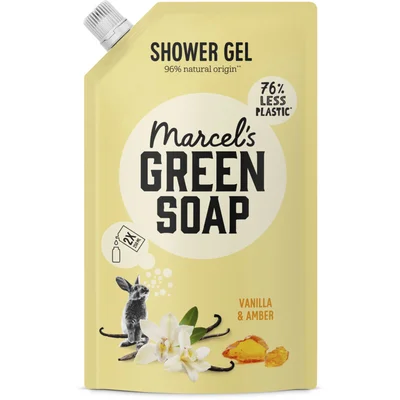 Marcel's Green Soap Vanille & amber shower gel refill