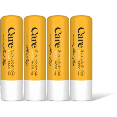 Care Sun lip balm spf30 4-pack