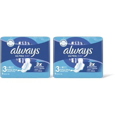 Always Ultra day long plus maandverband 2-pack