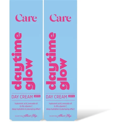 Care Daytime glow day cream spf15 2-pack