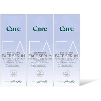 Care Revitalizing face serum 3-pack