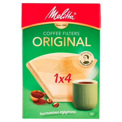 Melitta Koffiefilters original 1x4 bruin