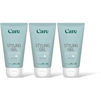 Care Styling gel ultra strong 3-pack