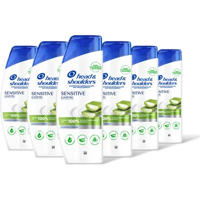 Head & Shoulders Sensitive shampoo 6-pack