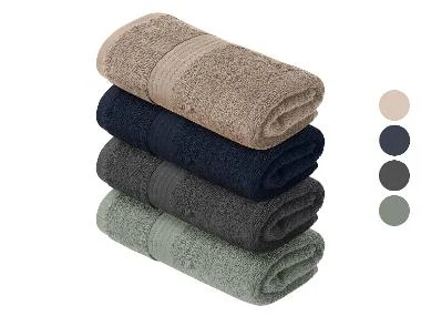 LIVARNO® Handdoekenset 2-delig - 100 x 50 cm