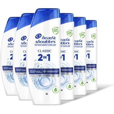 Head & Shoulders 2-in-1 Classic shampoo 6-pack