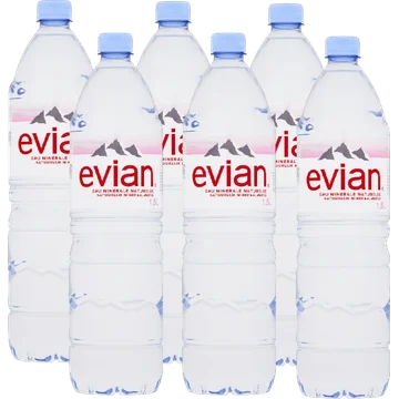 Evian Natuurlijk Mineraalwater 6 x 1,5L