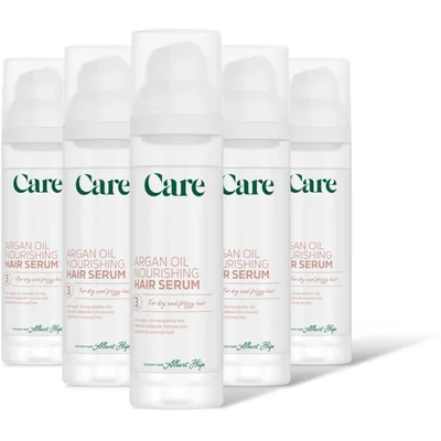 Care Argan oil nourishing hair serum 5-pack