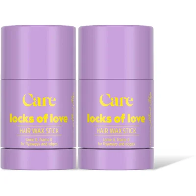 Care Locks of love hair wax stick 2-pack