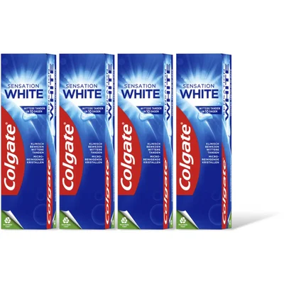 Colgate Tandpasta Sensation White 4-pack