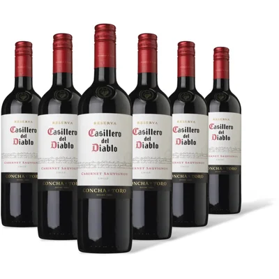 Casillero del Diablo Cabernet sauvignon reserva 6 flessen